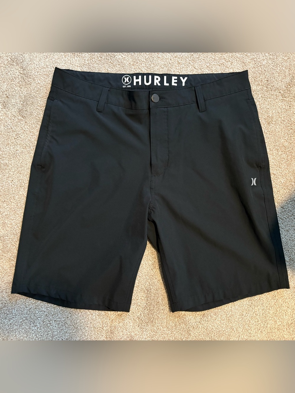 Hurley Men's Black Shorts 36